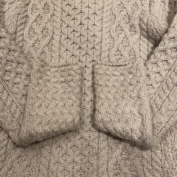 IrelandsEye 100% merino wool cream cardigan - Picture 13 of 13